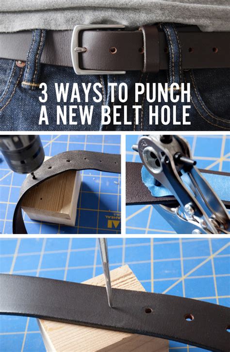 can i punch holes in hermes belt|belt hole punching near me.